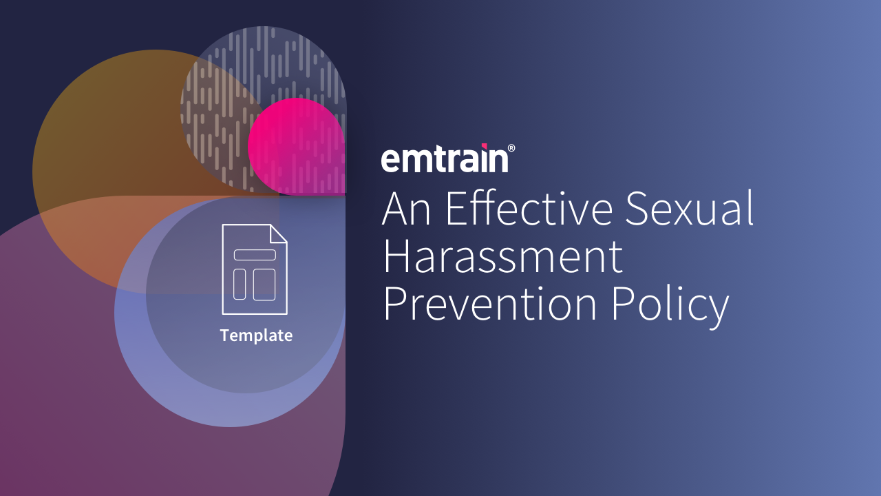 Workplace Sexual Harassment Policy Template