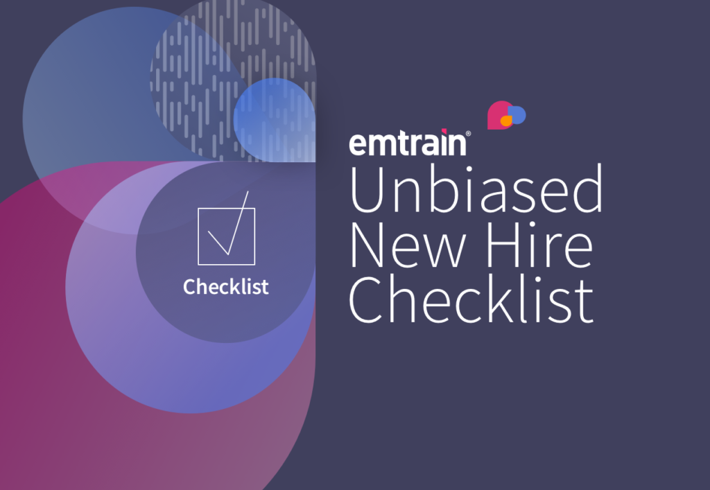 unbiased new hire checklist