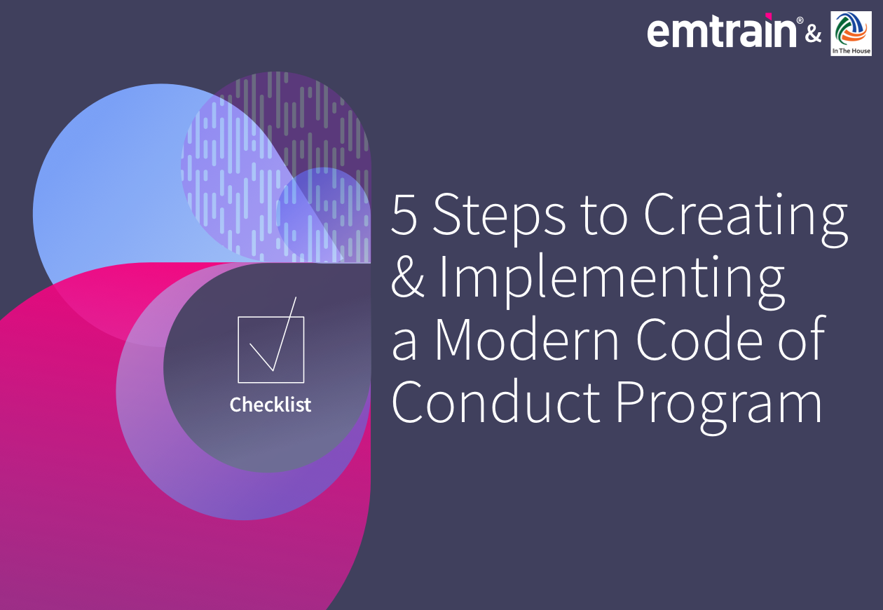 5 Steps to a Modern Code of Conduct Program