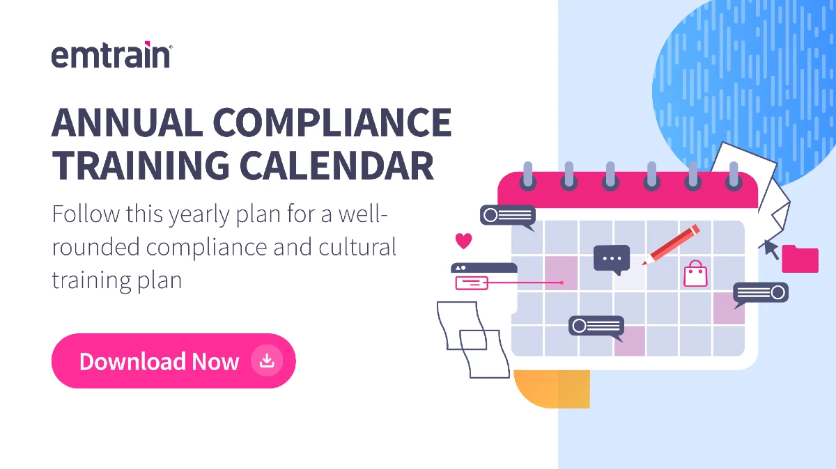 Website Banner 2026 Training calendar