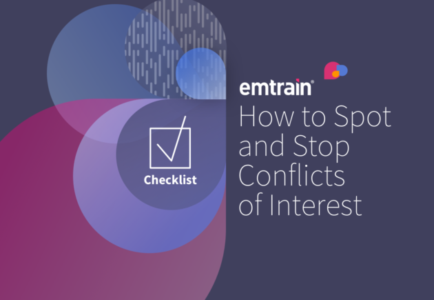 Conflicts of Interest Checklist : How to stop it