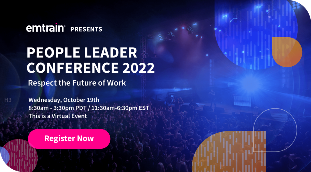 Emtrain's People Leader Conference 2022
