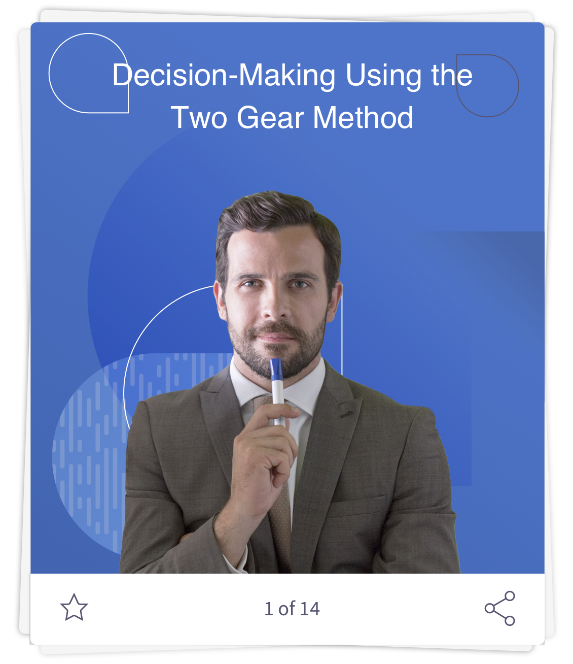 Decision-Making Using the Two Gear Method primary image
