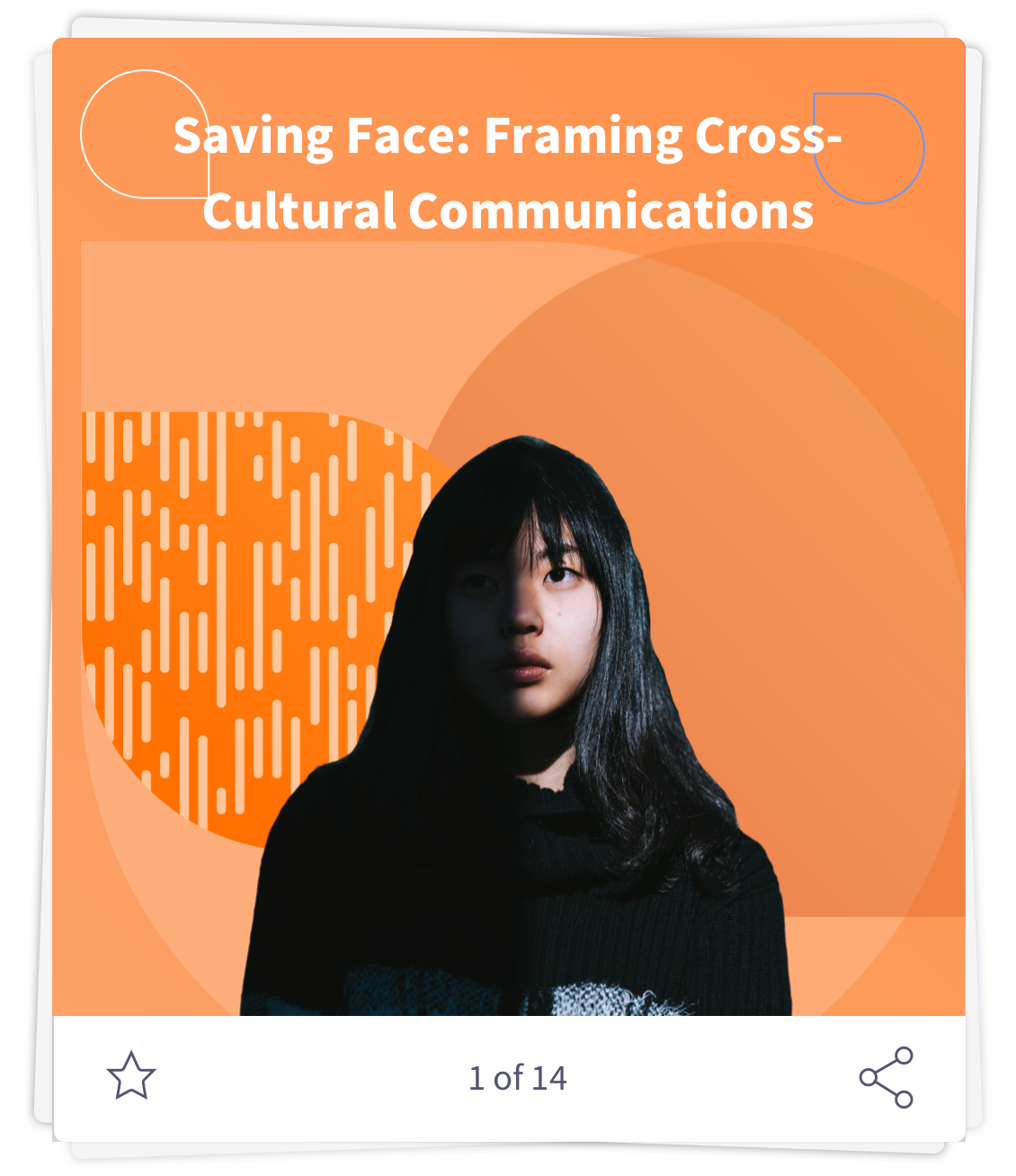 Saving Face: Framing Cross-Cultural Communications primary image
