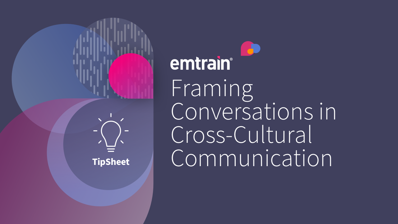 Framing Conversations in Cross-Cultural Communication