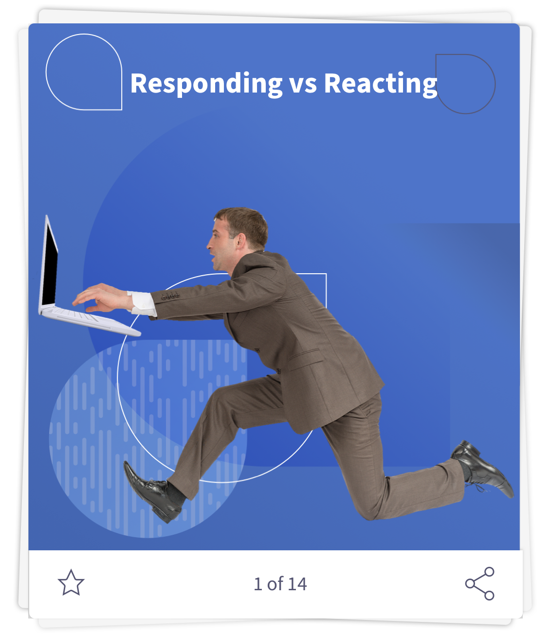 Responding vs Reacting primary image