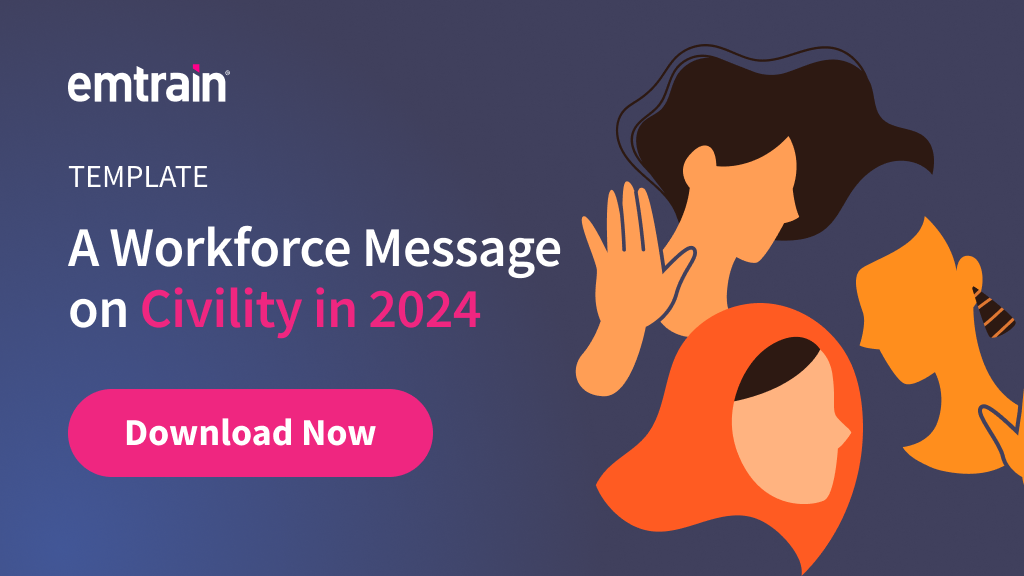 A Workforce Message on Civility in 2024