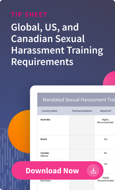 Download the Global Harassment Training Requirements