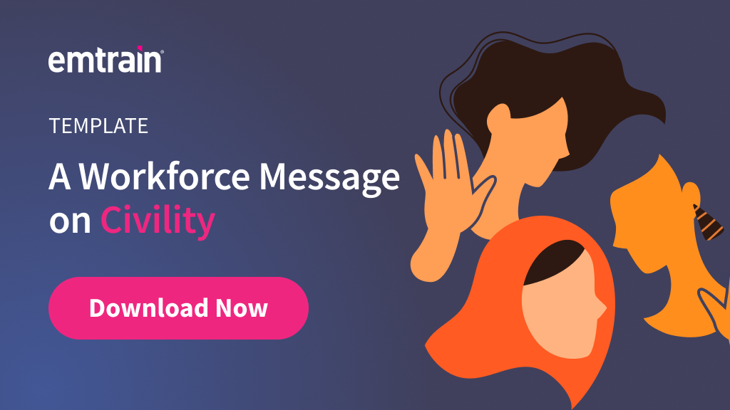 A Workforce Message on Civility 2026