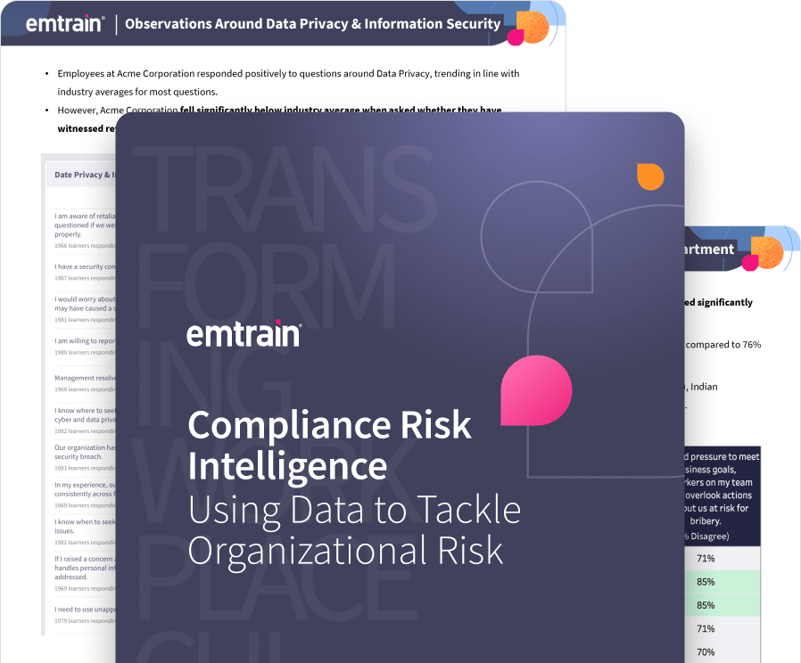 Sample Compliance Risk Report