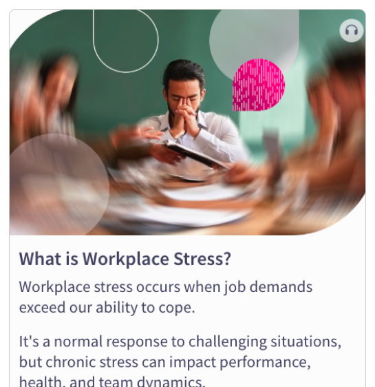 Teach - Stress Awareness and Psychological Safety ML