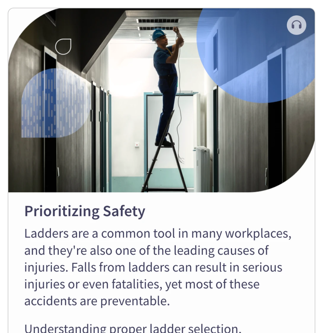 Teach - Ladder Safety Training
