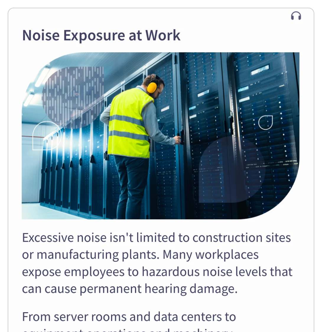 Teach - Loud Noise Safety Training