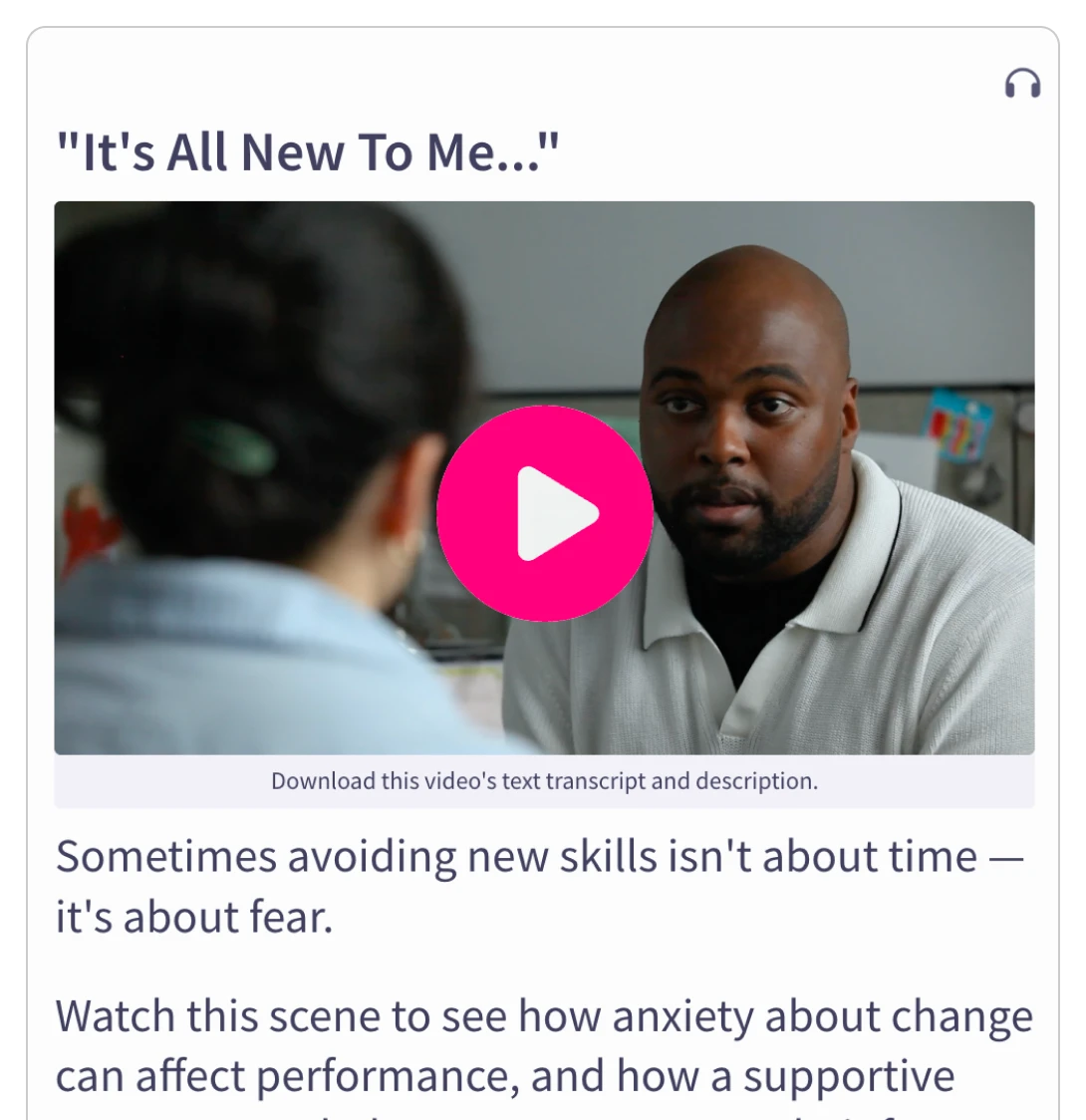 Teach - Overcoming Fear of Change