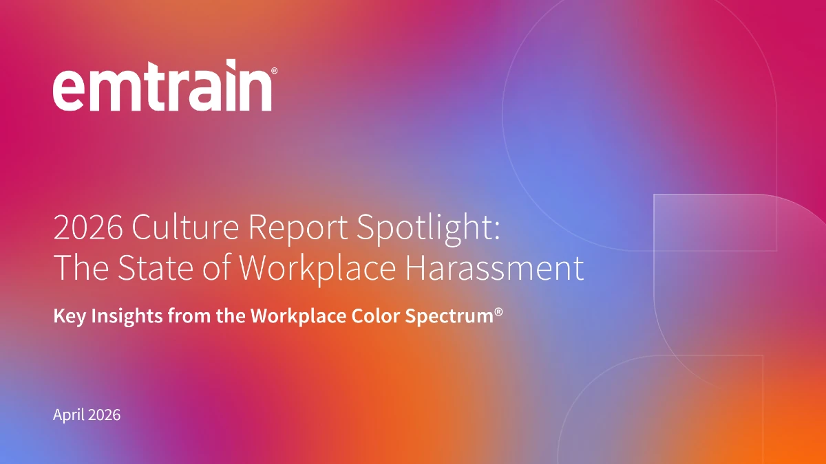 2026 Culture Report Spotlight - The State of Workplace Harassment