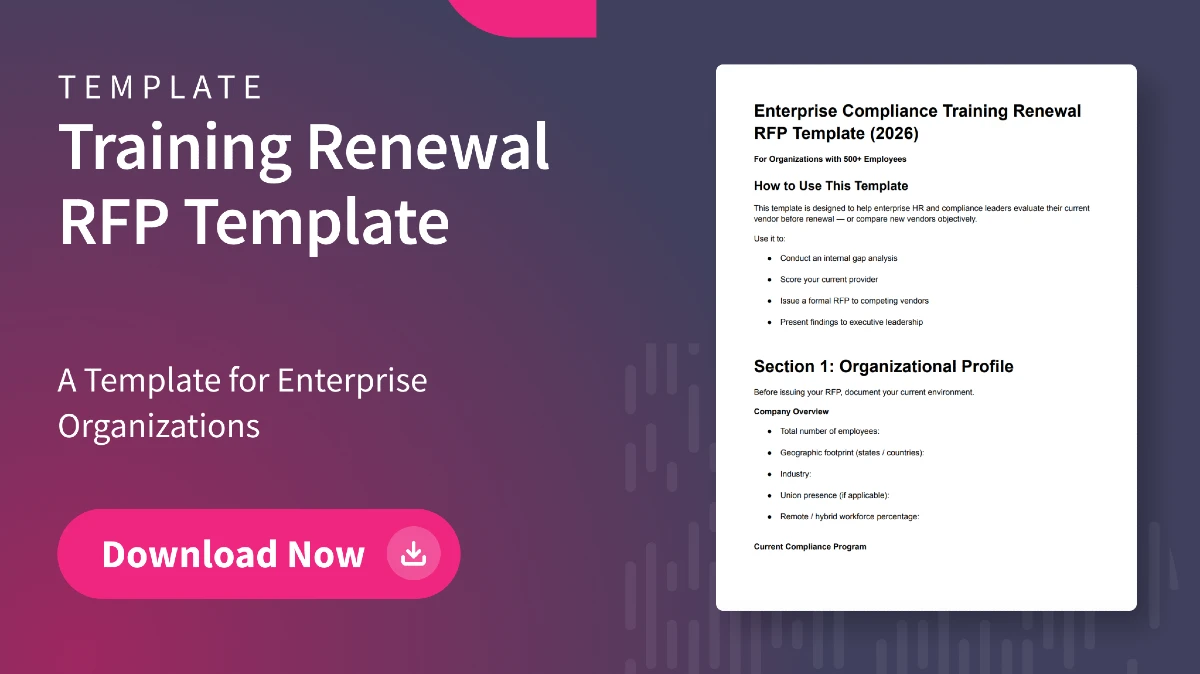 Download Emtrain's Enterprise Compliance Training Renewal RFP Template